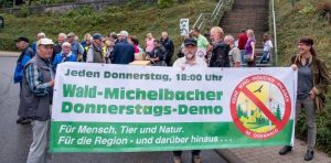 Demos, Kundgebungen, Informationsveranstaltungen, Quittung für eine Menschen- und Natur verachtende Energiepolitik